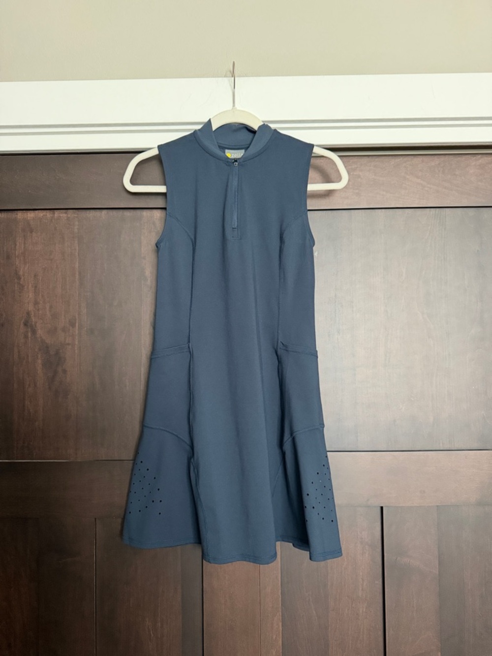 Zella Women’s Performance Athletic Sleeveless Dress in Navy